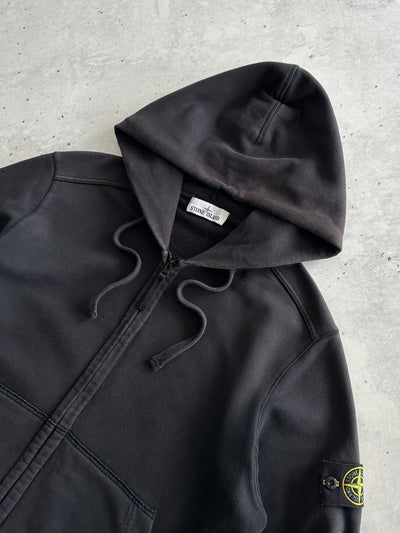 AW/18 Stone Island Heavyweight Zip Up Hoodie (L)