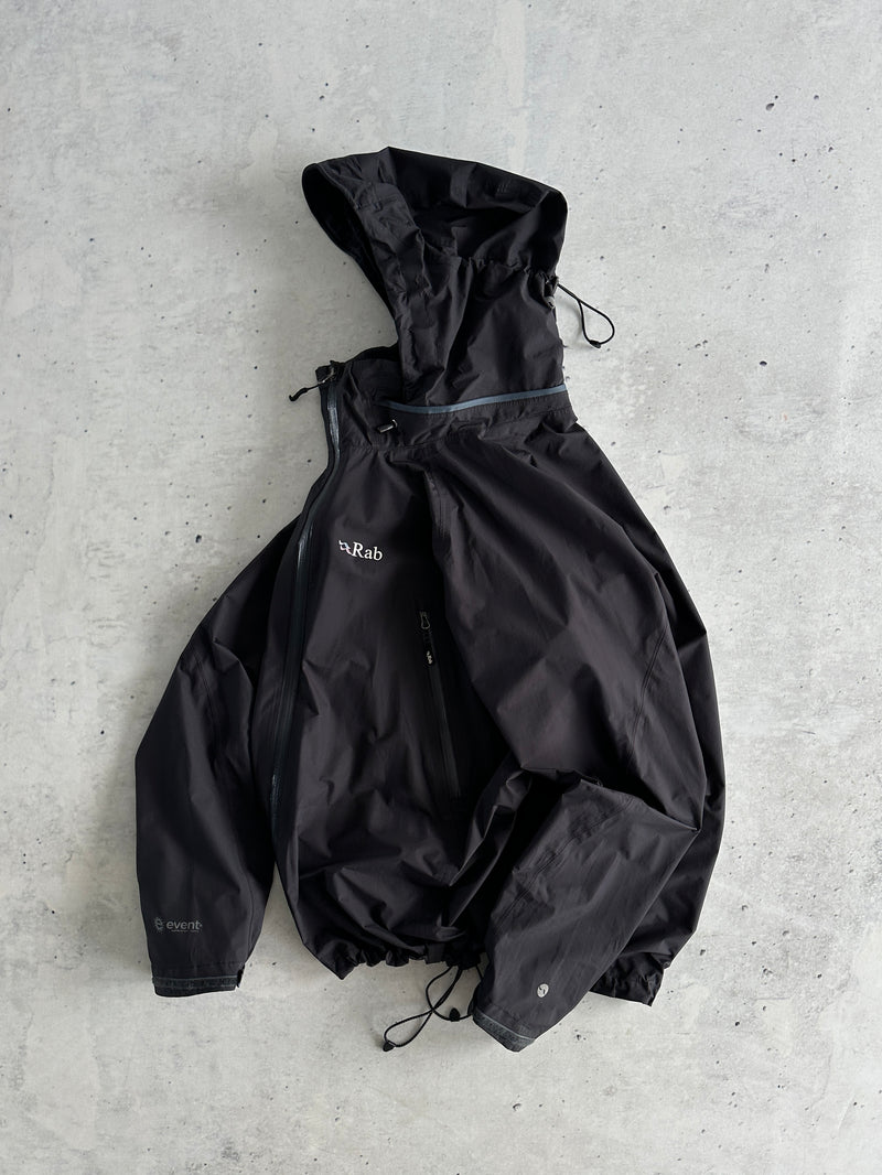 Rab event Downpour Waterproof Zip Up Jacket (XL)