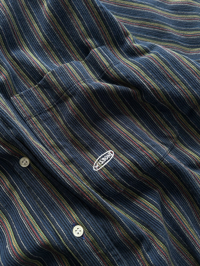 Vintage Missoni Vertical Stripe Textured Shirt (M)