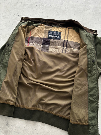 Barbour Royston Zip Up Bomber Jacket (XL)