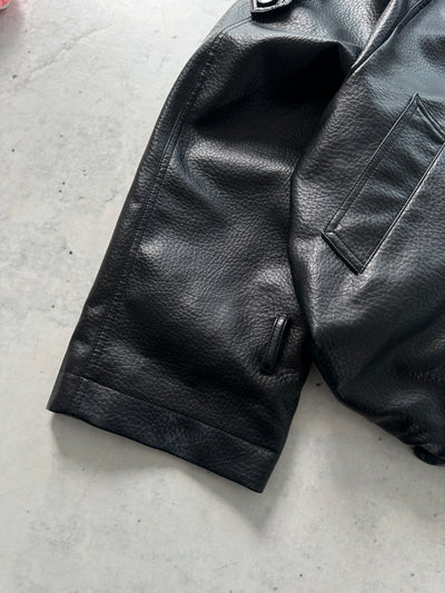 Acne Studios Cropped Leather Trench Coat (Women's 38)