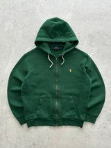 Ralph Lauren Heavyweight Zip Up Hoodie (M)