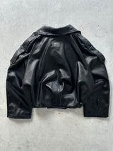Acne Studios Cropped Leather Trench Coat (Women's 38)
