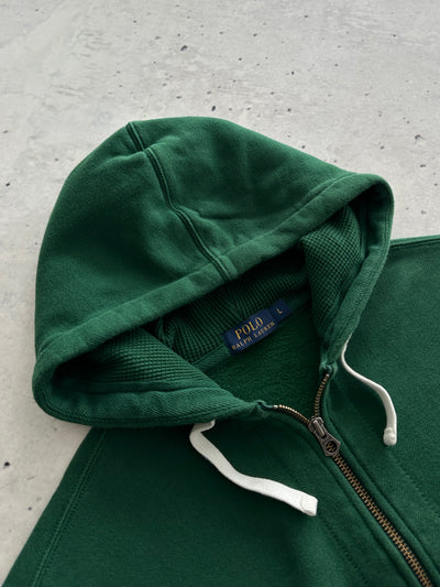Ralph Lauren Heavyweight Zip Up Hoodie (M)