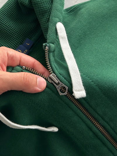 Ralph Lauren Heavyweight Zip Up Hoodie (M)