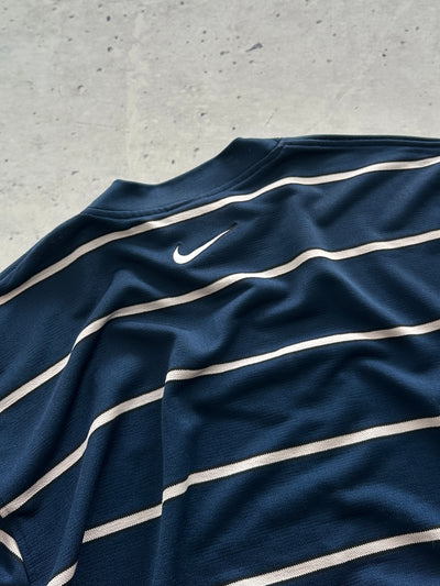 90's Nike Centre Swoosh Stripe T Shirt (XL)