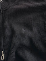 Ralph Lauren Chunky ribbed Double Zip Jumper (L)