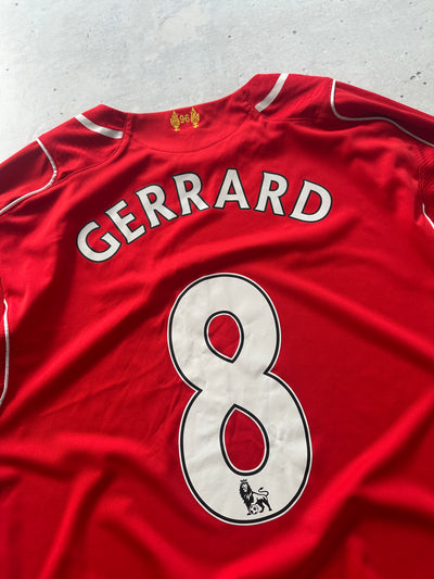 2014/15 Liverpool FC 'Gerrard 8' Shirt (XL)