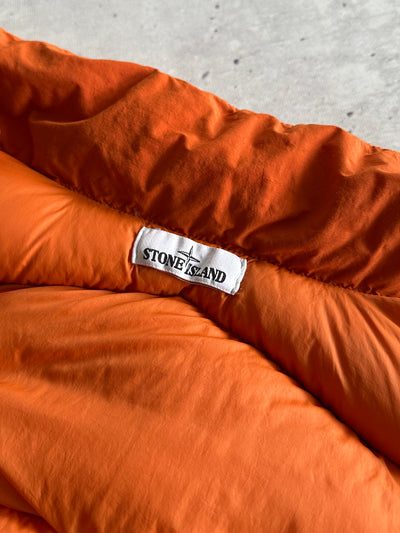 AW/19 Stone Island Patch Logo Nylon Metal Ripstop Gilet (S)