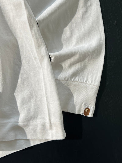 00's BAPE 'A' Long Sleeve T Shirt (S)