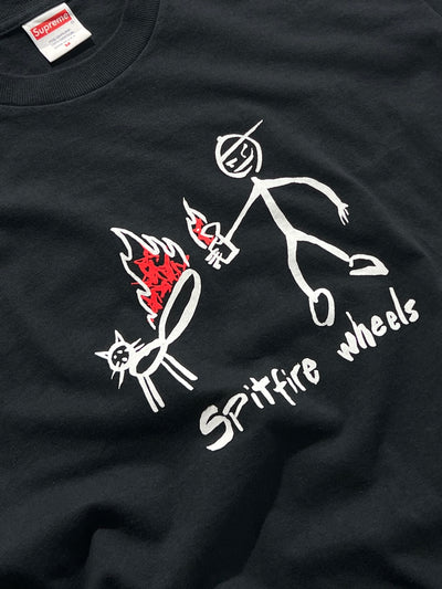 SS/18 Supreme x Spitfire Cat T Shirt (M)