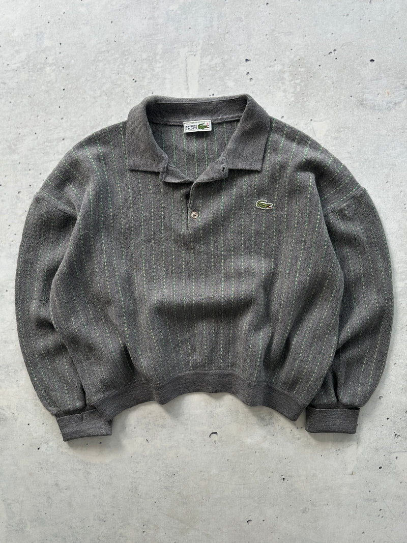 80's Chemise Lacoste Pullover Wool Knit Jumper (S)