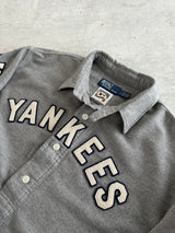 Ralph Lauren x New York Yankees Long Sleeve Polo Shirt (L)