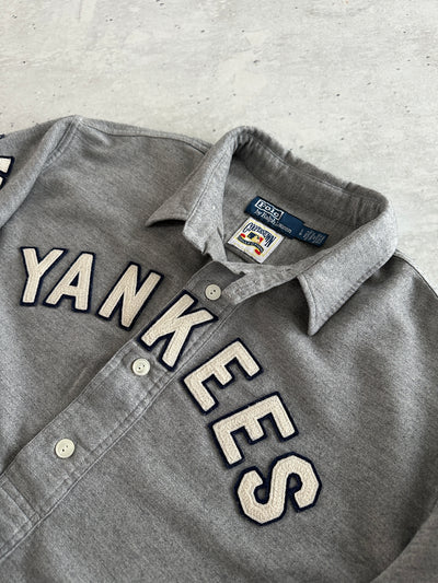 Ralph Lauren x New York Yankees Long Sleeve Polo Shirt (L)