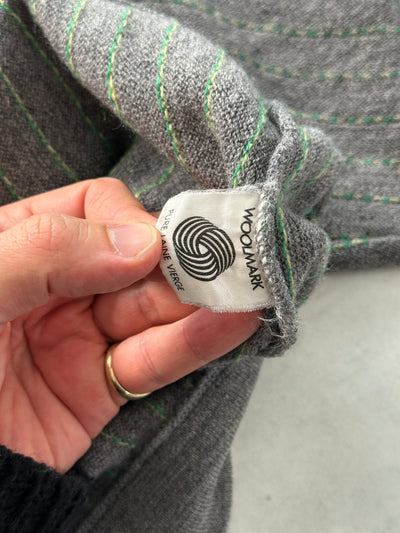 80's Chemise Lacoste Pullover Wool Knit Jumper (S)