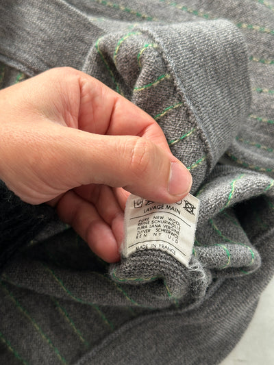 80's Chemise Lacoste Pullover Wool Knit Jumper (S)