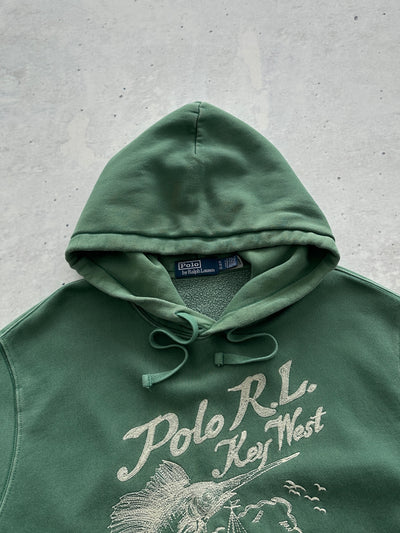 Ralph Lauren Key West embroidered Heavyweight Hoodie (XL)