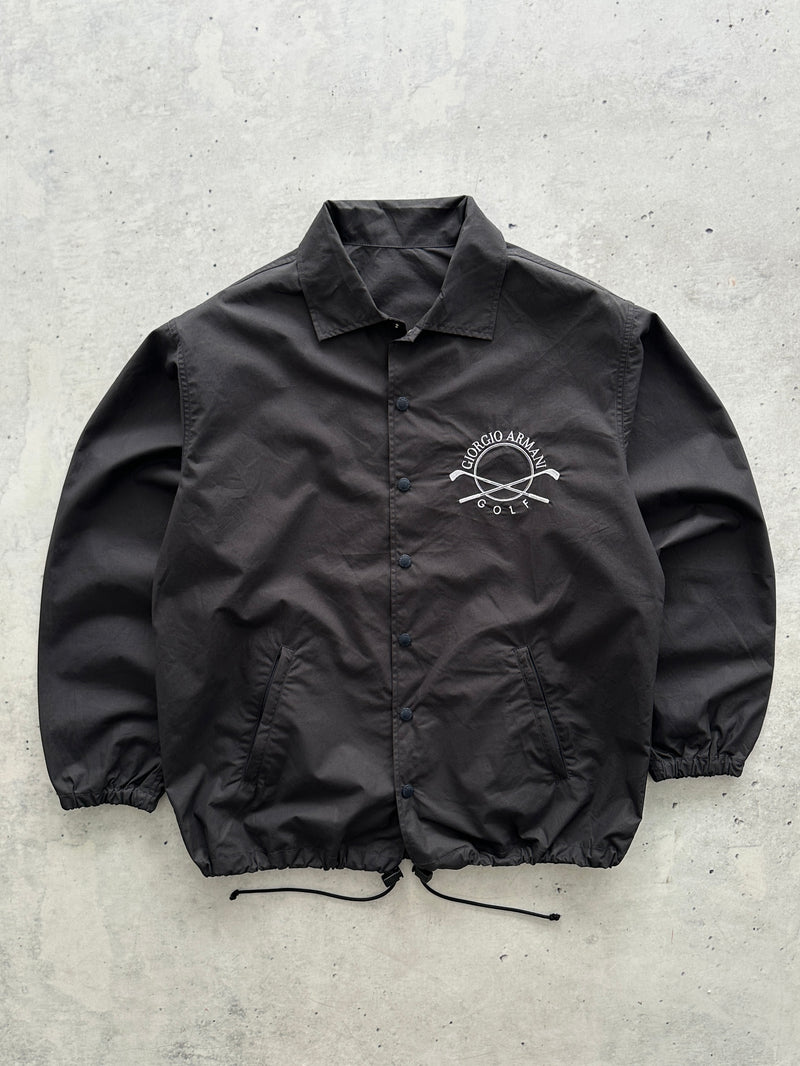 Vintage Deadstock Giorgio Armani Golf Coach Jacket (XL)
