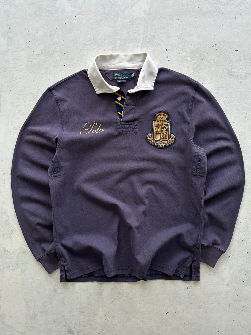 Ralph Lauren Big Logo Heavyweight Rugby Shirt (M)