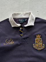 Ralph Lauren Big Logo Heavyweight Rugby Shirt (M)