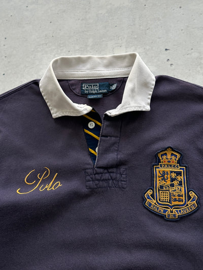 Ralph Lauren Big Logo Heavyweight Rugby Shirt (M)