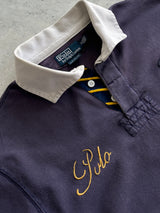 Ralph Lauren Big Logo Heavyweight Rugby Shirt (M)
