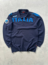 90's Kappa Italia Long Sleeve Polo Shirt (L)