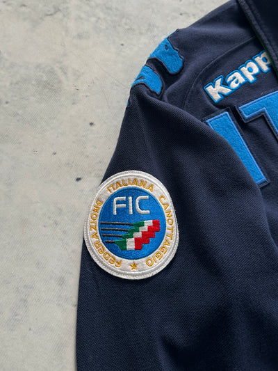 90's Kappa Italia Long Sleeve Polo Shirt (L)