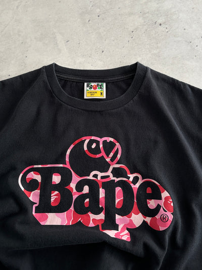 BAPE Spell Out Camo T Shirt (S)