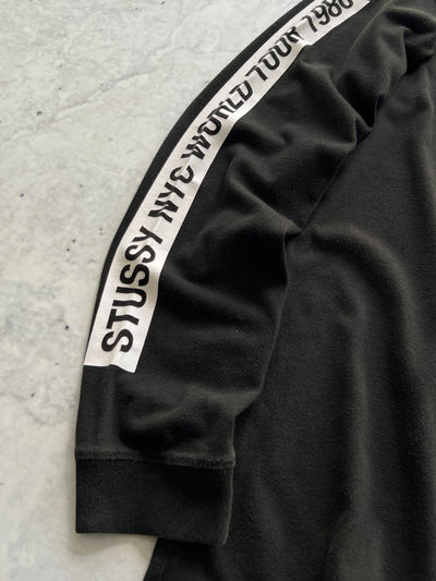 Stussy x Custom Made World Tour Long Sleeve T Shirt (L)