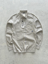 Brand New Dolce & Gabbana Vertical Stripe Long Sleeve Shirt (M/L)