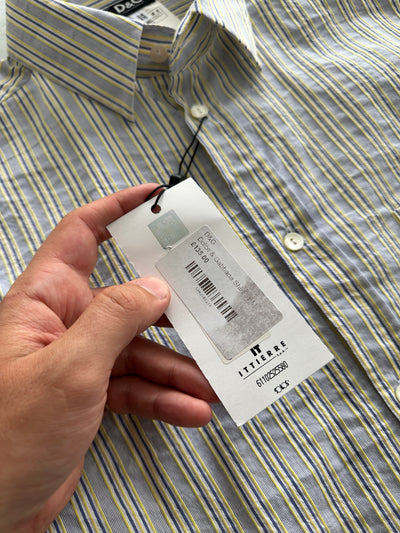 Brand New Dolce & Gabbana Vertical Stripe Long Sleeve Shirt (M)