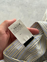 Brand New Dolce & Gabbana Vertical Stripe Long Sleeve Shirt (M)