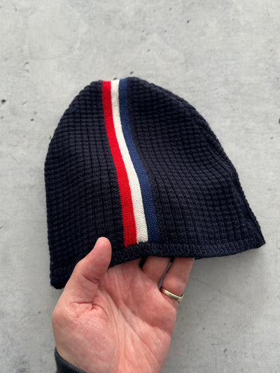 Moncler Wool Berretto Stripe Knit Beanie (M)