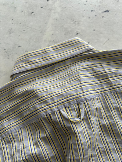 Brand New Dolce & Gabbana Vertical Stripe Long Sleeve Shirt (M/L)