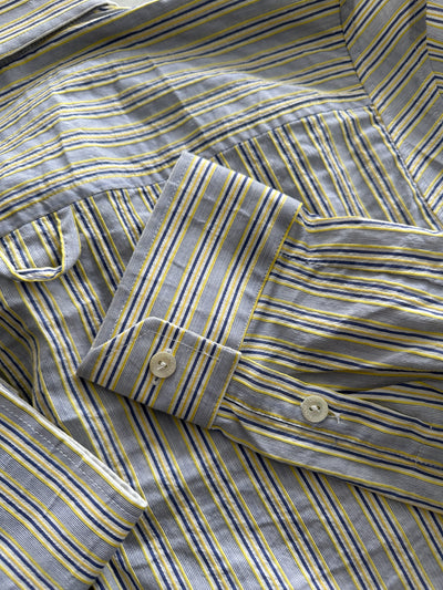 Brand New Dolce & Gabbana Vertical Stripe Long Sleeve Shirt (M/L)