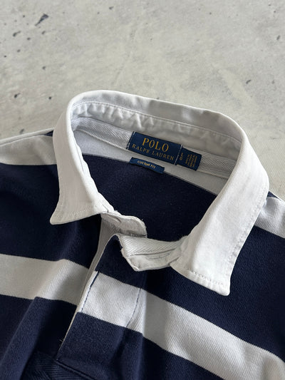Ralph Lauren Heavyweight Stripe Rugby Shirt (L)