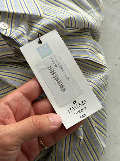 Brand New Dolce & Gabbana Vertical Stripe Long Sleeve Shirt (M/L)