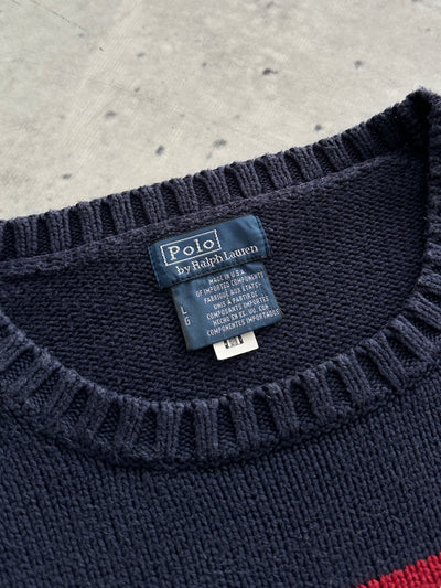 Ralph Lauren USA Crewneck Knit Jumper (Women's M)