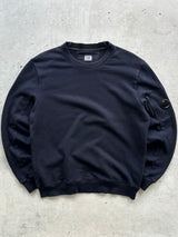 CP Company Lens Heavyweight Crewneck Sweatshirt (L)