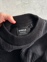 Barbour International Stripe Chunky Knit Jumper (XL)