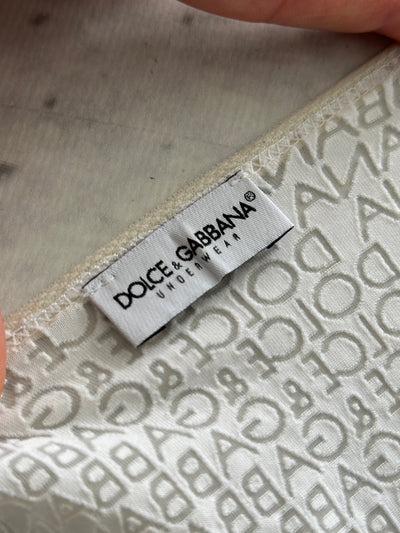 Dolce & Gabbana Monogram T Shirt (Women's M)
