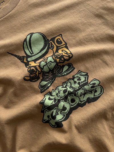 Carhartt WIP Drill Boy Long Sleeve T Shirt (L)