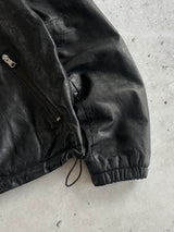 Armani Soft Lambs Leather Zip Up Jacket (S)