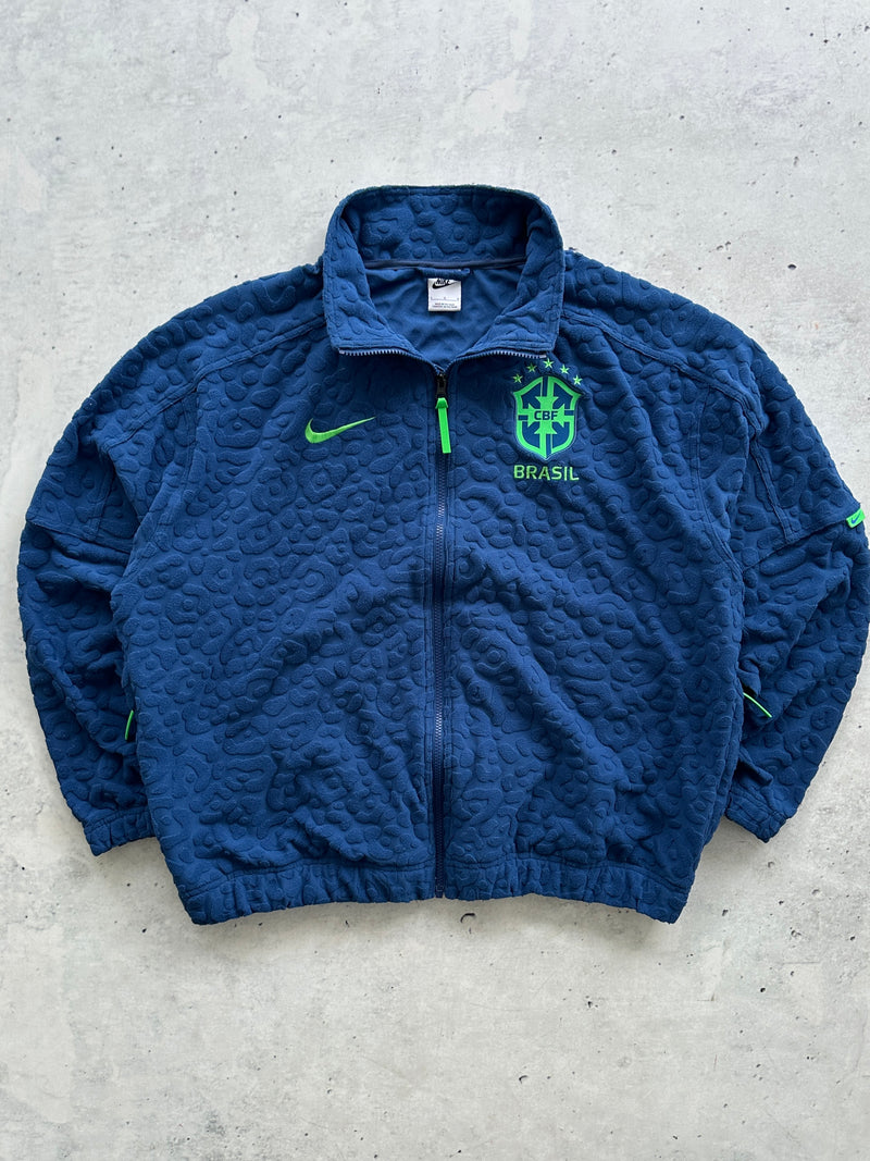2022/23 Nike Brazil Zip Up Fleece / Jacket (L)