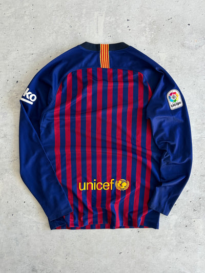 2018/19 Barcelona Nike Long Sleeve Shirt (S)