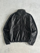 Armani Soft Lambs Leather Zip Up Jacket (S)