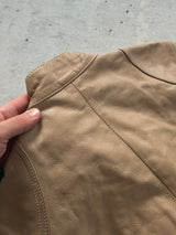 Vintage Belstaff Trialmaster Panther Zip Up Leather Jacket (Women's S)