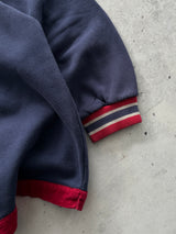 90's Nike Embroidered Swoosh 1/4 Zip Pullover Sweatshirt (L)