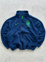 2022/23 Nike Brazil Zip Up Fleece / Jacket (L)